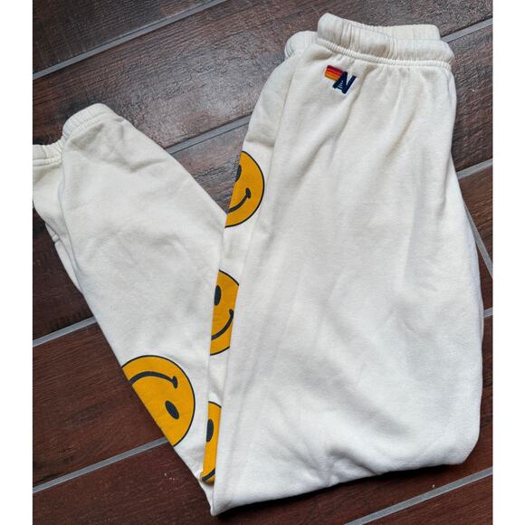 Aviator Nation Smiley Sweatpants, Medium - Picture 2 of 6